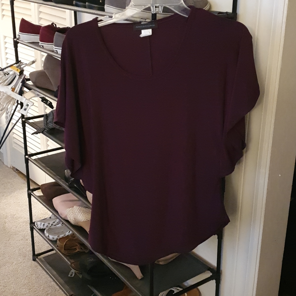 Dark Purple Blouse